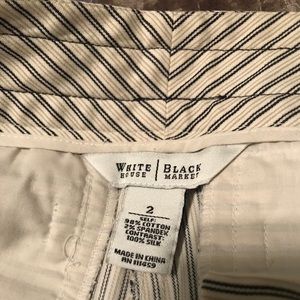 Casual Pinstriped Pants